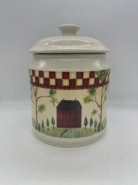 Thomson Pottery Country Home Canister 9” Tall